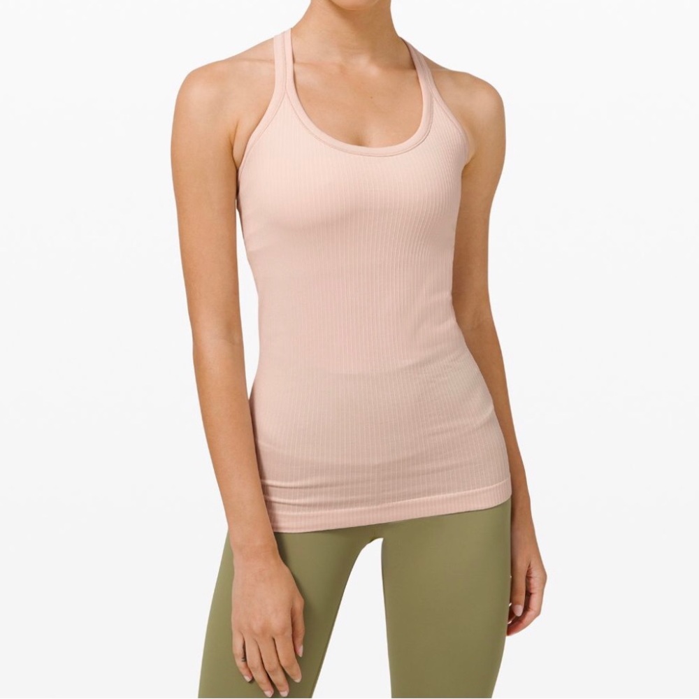 Lululemon Ebb To Street Tank Top ~Silk Rose ~Sz 4